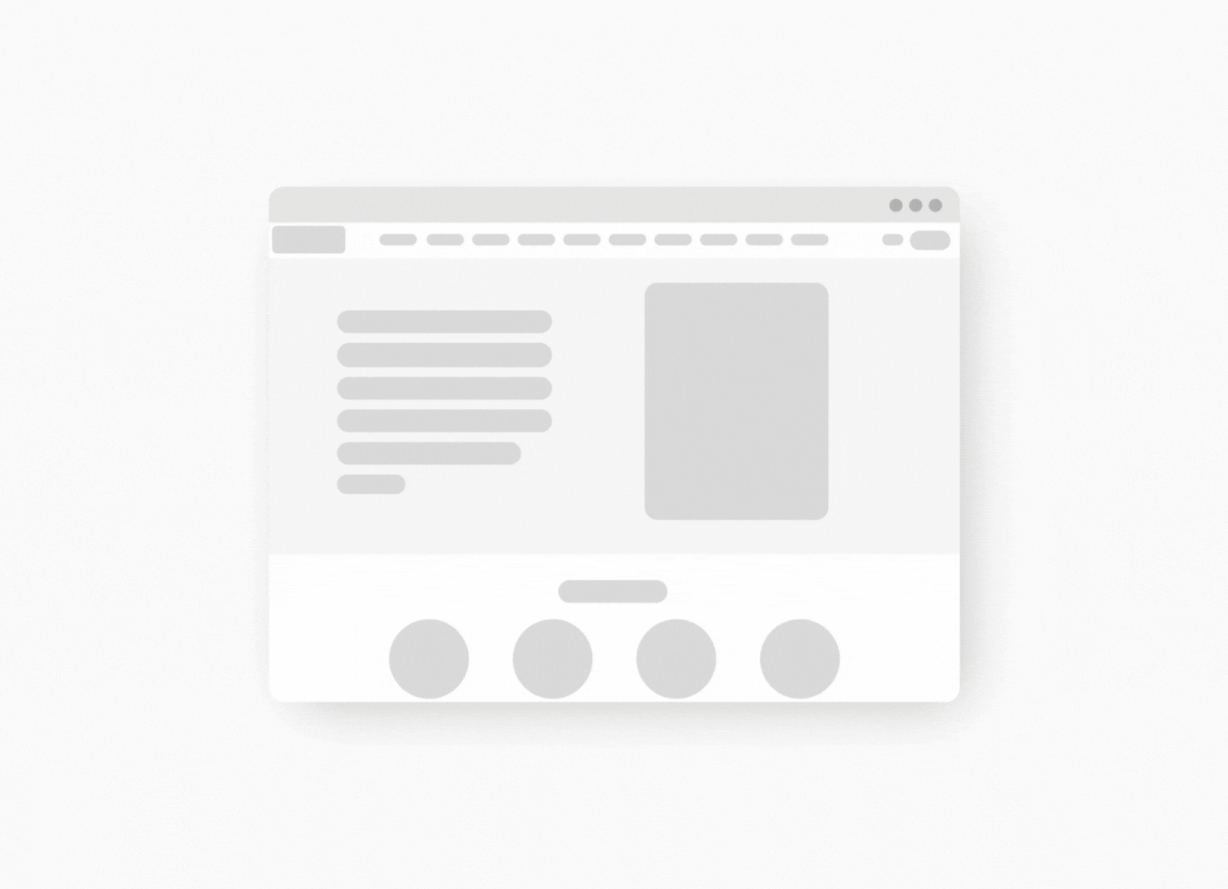 Chiamata professionale con un sito web personalizzato